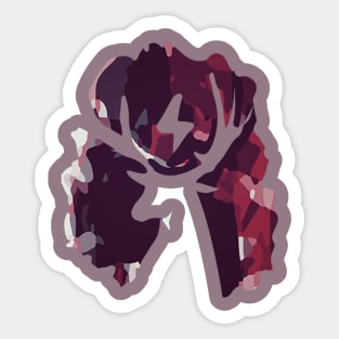 Stag - Eyesasdaggers Sticker